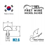 M2.6 Siam Luthiers Nickel Fret M-260120Ni